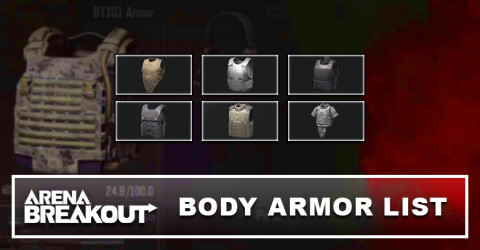 Arena Breakout Body Armor: Stats & Details