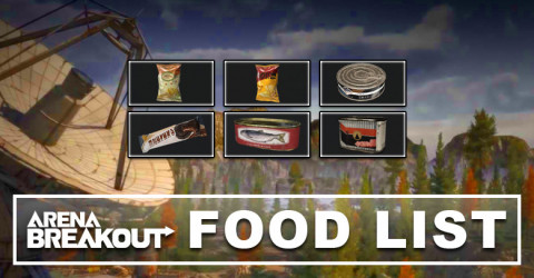 Arena Breakout Food List & Details Arena Breakout Food List & Details