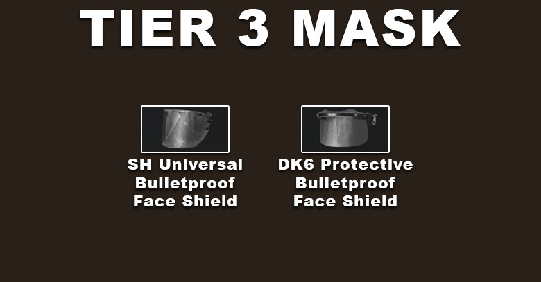 Arena Breakout Tier 3 Mask - zilliongamer