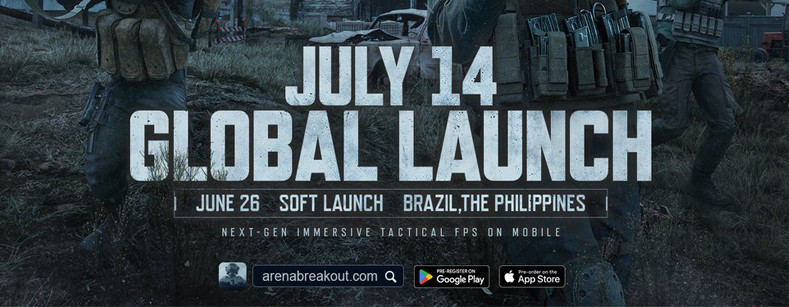 Arena Breakout Soft Launch on June 26th