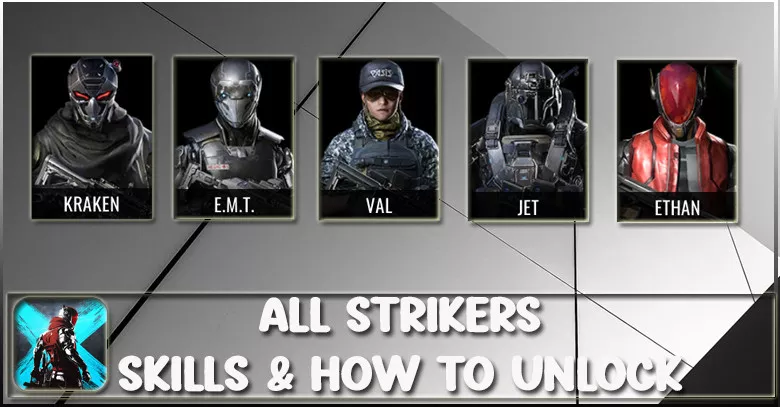 Blood Strike - All Strikers, Skill & How to Unlock