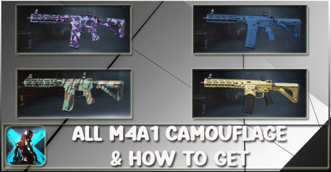 Blood Strike | M4A1 All Camouflage & How to Get
