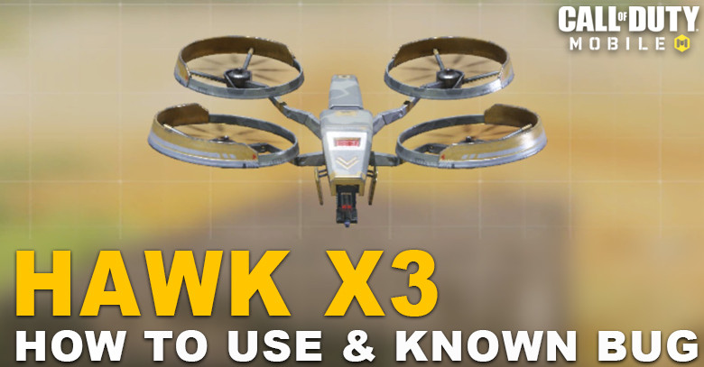 How to use Hawk X3 in COD Mobile