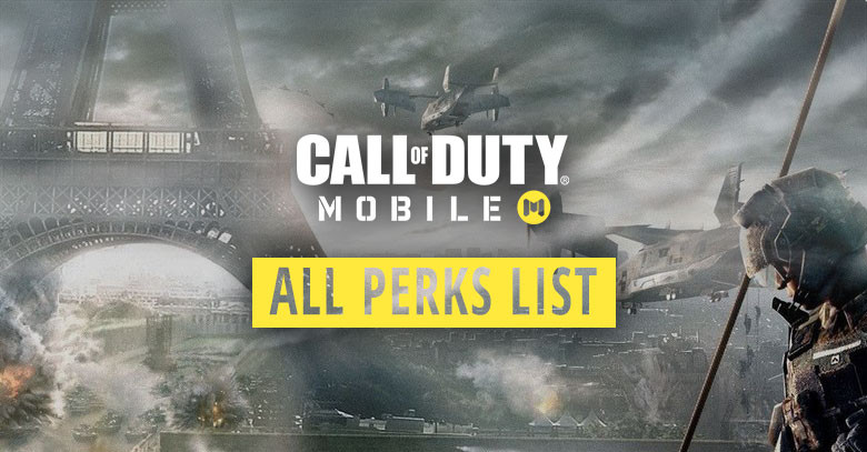 Find Best Perks for your Character in Call of Duty Mobile.
