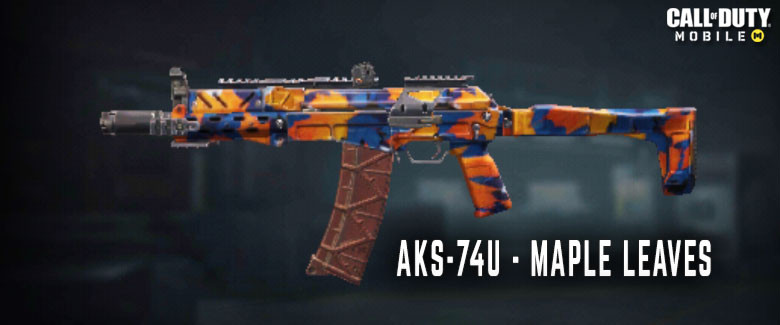 AKS-74U - Maple Leaves Skin.