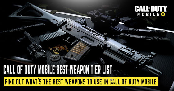 Call of Duty Mobile Weapon Tier List