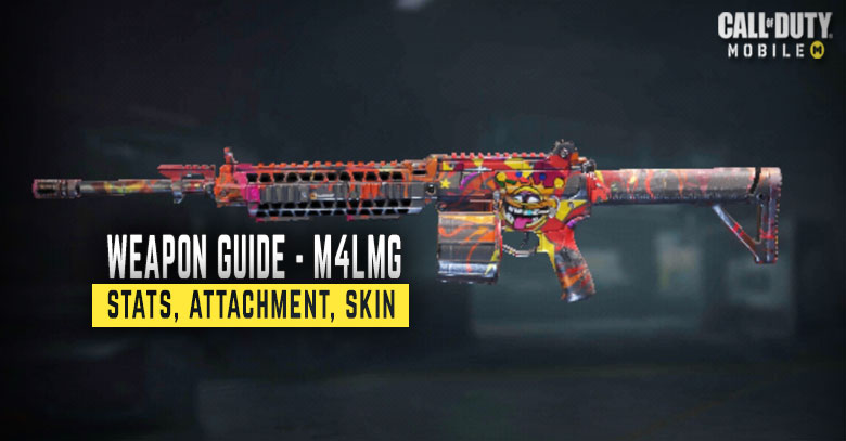 M4LMG Stats, Attachment, & Skin