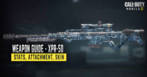 XPR-50 Weapon Stats, Attachment, & Skin