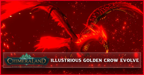 Chimeraland How to Evolve Illustrious Golden Crow