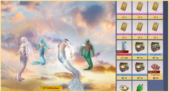 Mermaid Pack | Chimeraland - zilliongamer