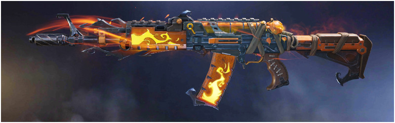 27th Legendary weapons in COD Mobile: AK-47 Pumpkin Head