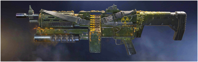 14th Legendary weapons in COD Mobile: Chopper Chain Reaction.