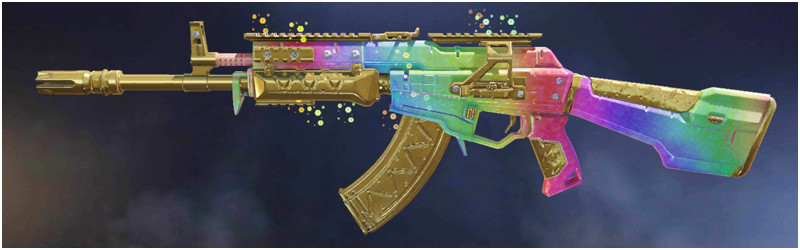 5th Legendary weapons in COD Mobile: KN-44 Color Spectrum.