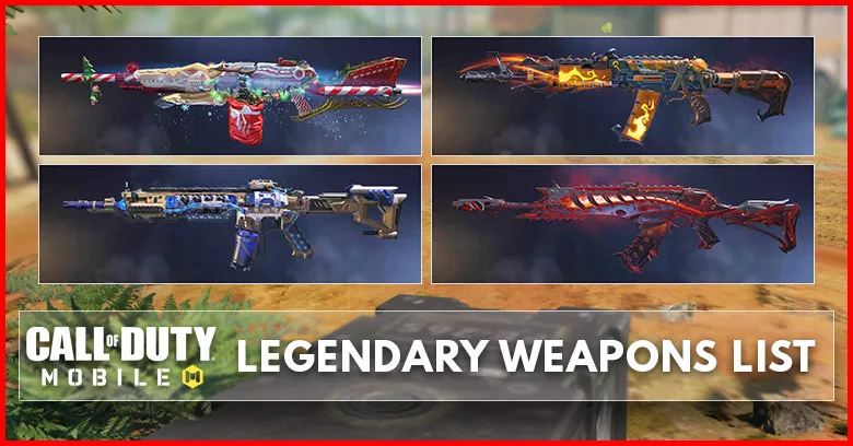 Legendary Weapons | COD Mobile   Zilliongamer