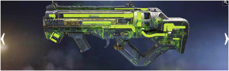 42nd Legendary weapons in COD Mobile: PDW-57 Toxic Waste
