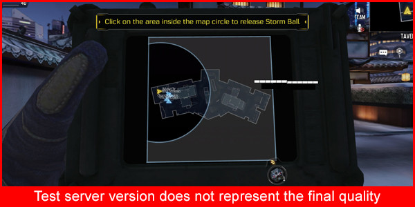 Storm Ball Activation in COD Mobile test server season 1 2022.