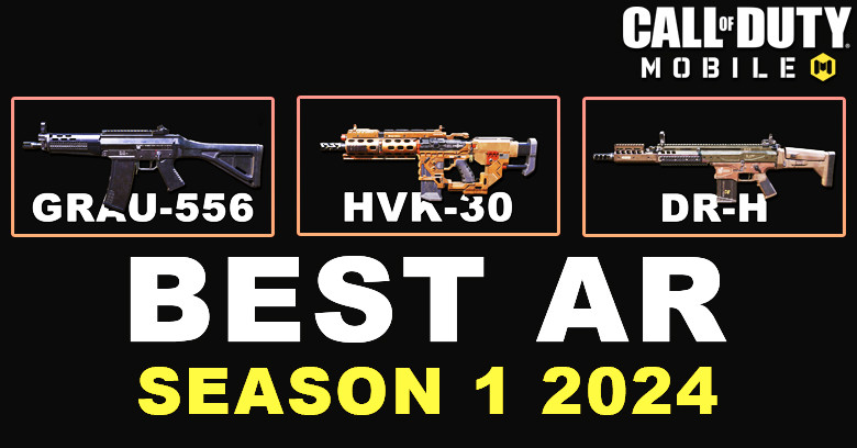 Best Assault Rifle in COD Mobile Season 1 (2024)