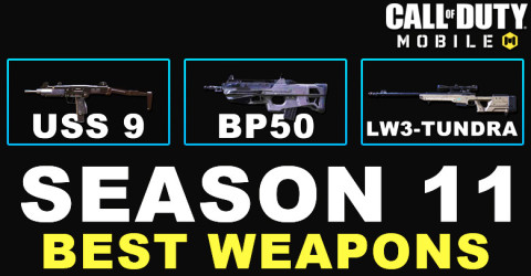 Best Weapons in COD Mobile Season 11 2024 Best Weapons in COD Mobile Season 11 2024