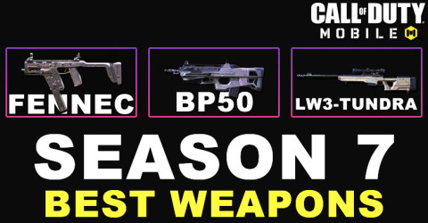 Best Weapons in COD Mobile Season 7 2024 Best Weapons in COD Mobile Season 7 2024
