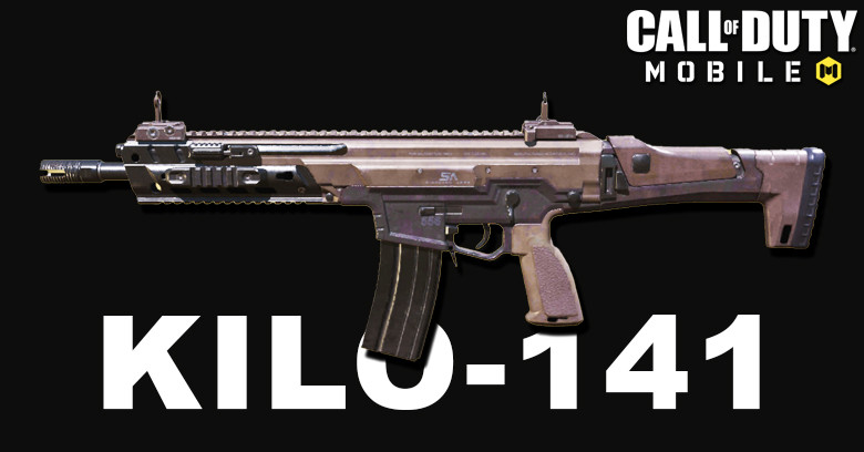 Fifth Best Assault Rifle in COD Mobile: Kilo-141