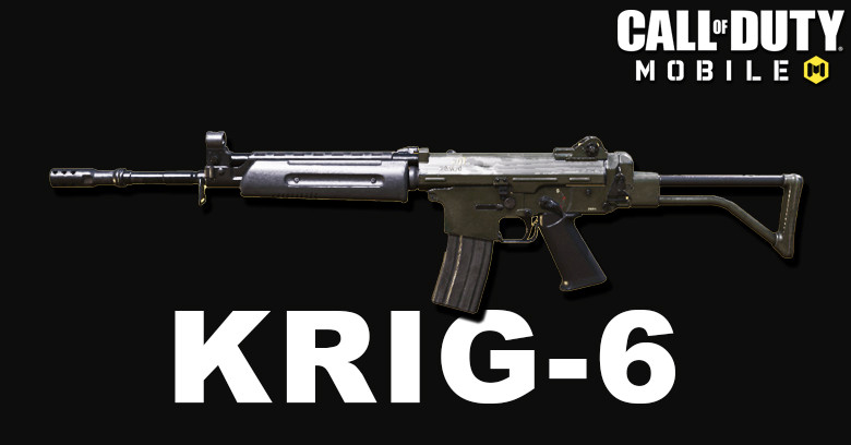 Sixth Best Assault Rifle in COD Mobile: Krig-6