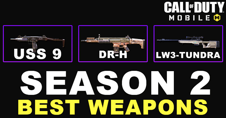 Best Weapons in COD Mobile Season 2 2025