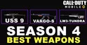 Best Guns in Season 4 2025