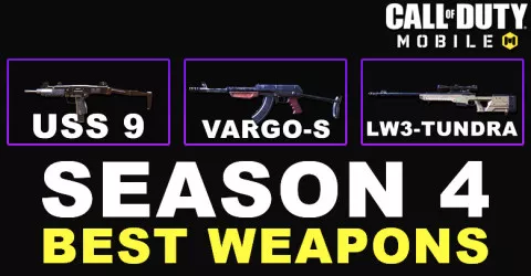 Best Weapons in COD Mobile Season 4 2025 Best Weapons in COD Mobile Season 4 2025