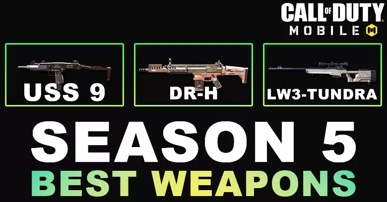 Best Weapons in COD Mobile Season 5 2025
