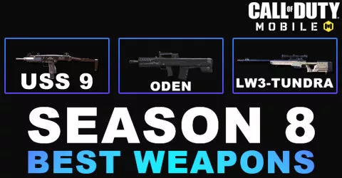Best Weapons in COD Mobile Season 8 2025 Best Weapons in COD Mobile Season 8 2025