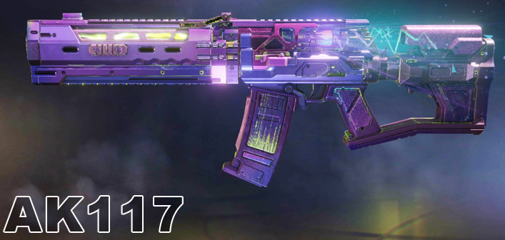 seventh best assault rifles in cod mobile: ak117