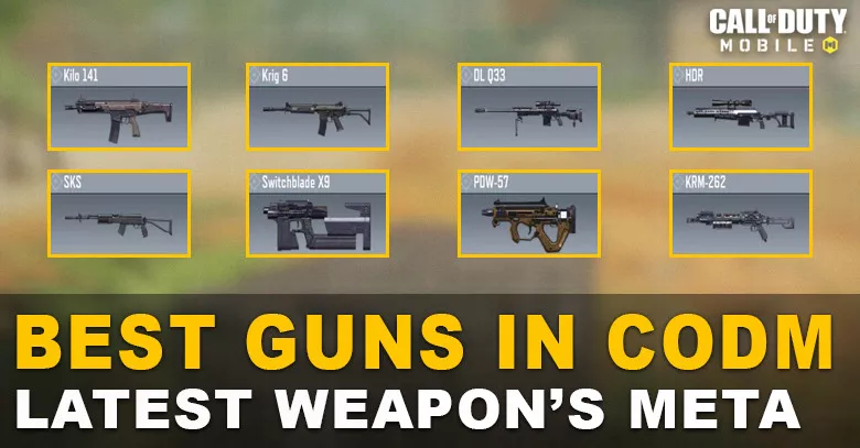 Best Guns in COD Mobile Season 11 (2023) Weapons Meta