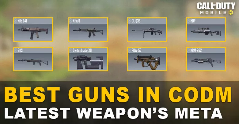 Best Guns in COD Mobile in 2023: Top ARs, SMGs, Snipers, Shotguns and More  - MySmartPrice