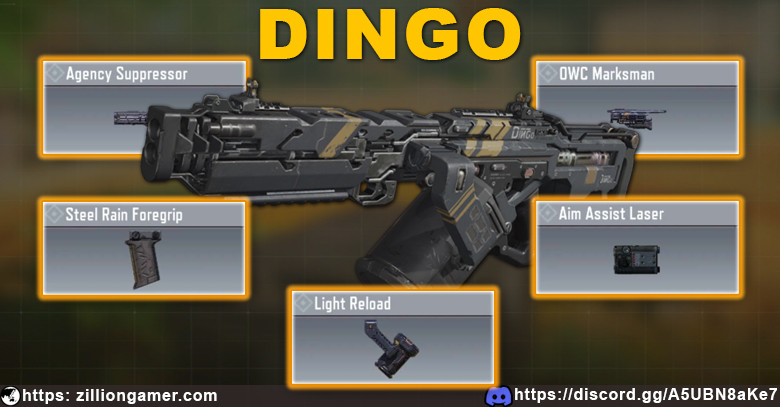 Dingo second best lmg COD Mobile