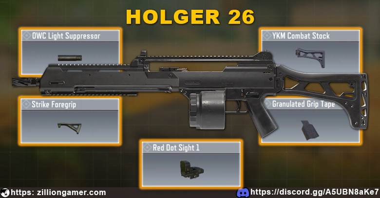 Holger 26 best lmg COD Mobile