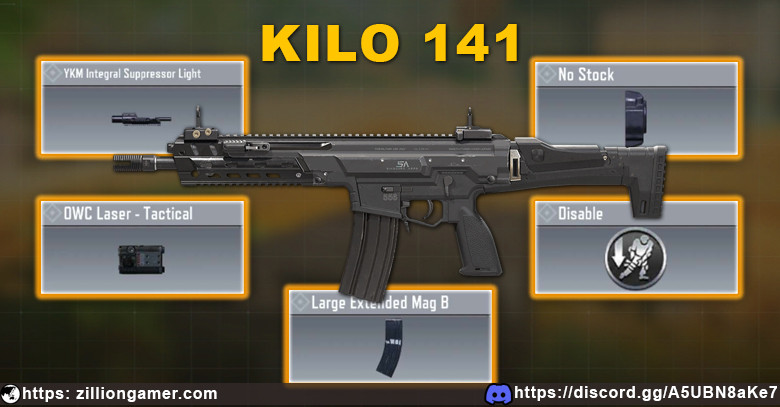 Kilo 141 second best gun COD Mobile