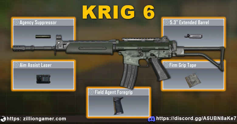 Krig 6 best gun COD Mobile