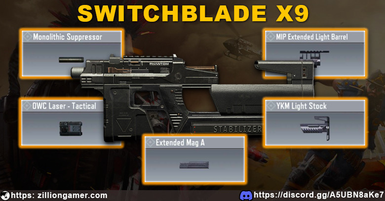 Best SMG in COD Mobile Season 2: Switchblade X9