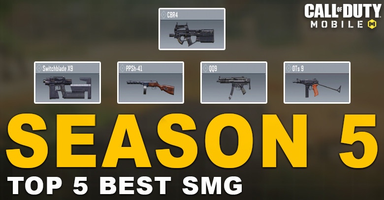 Best SMG in Call of Duty: Mobile Season 5 (2023)