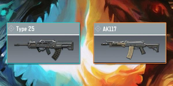 Find out the comparison of AK117 and Type 25 in COD Mobile here.