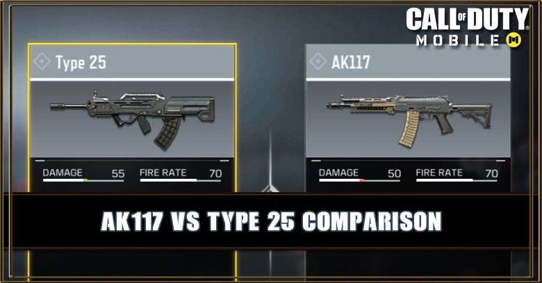 AK117 VS Type 25 Comparison