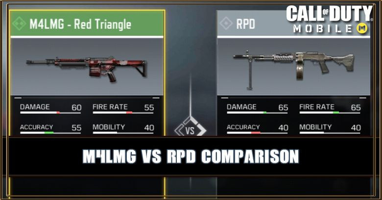 M4LMG VS RPD Comparison