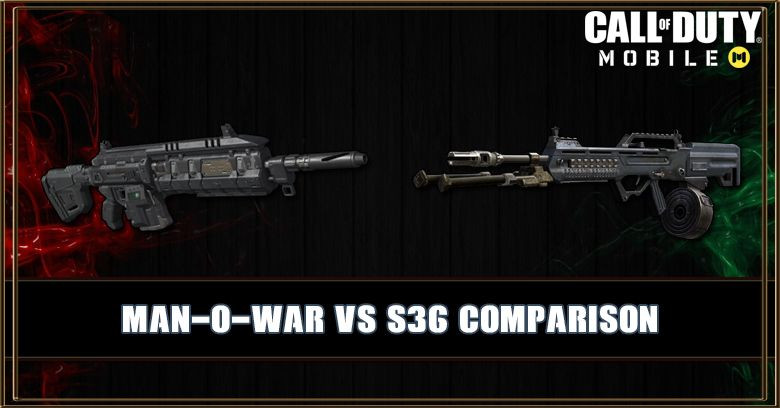 Man-O-War VS S36 Comparison