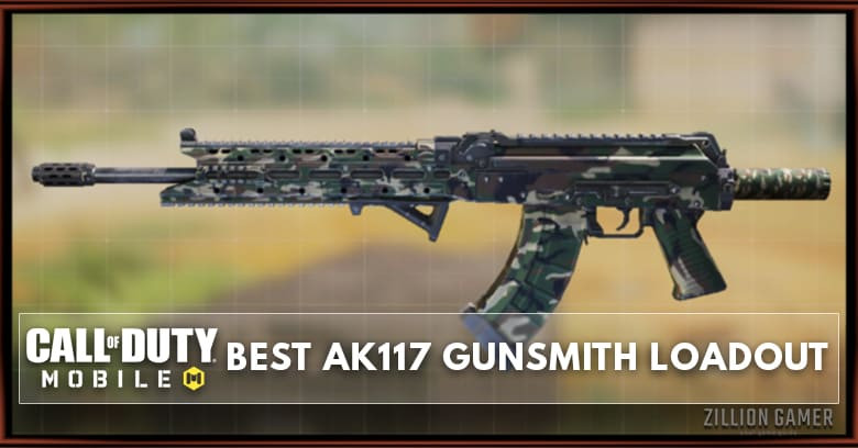 Best AK117 Gunsmith Loadout Attachments in COD Mobile