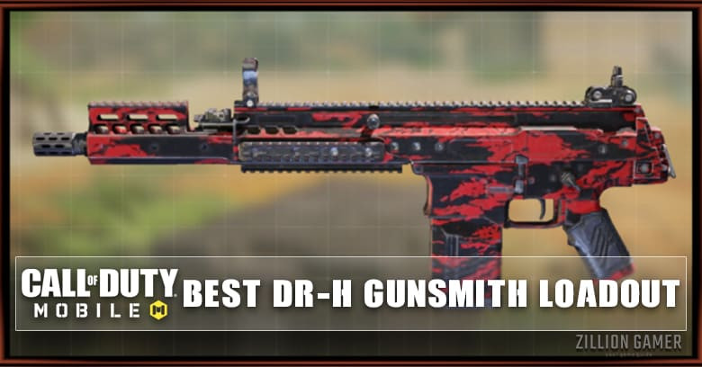 Best DR-H Gunsmith Loadout Attachments in COD Mobile