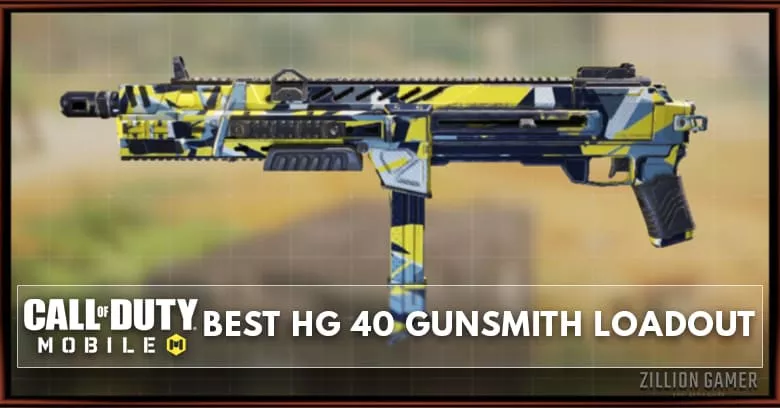 Best HG 40 Gunsmith Loadout Attachments in COD Mobile