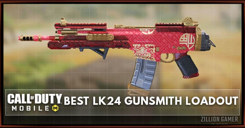 Best LK24 Gunsmith Loadout Attachments in COD Mobile