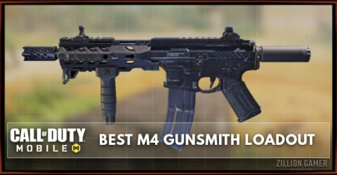 Best M4 Gunsmith Loadout Attachments in COD Mobile