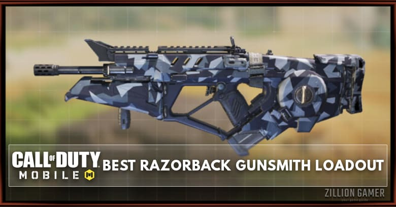 Best Razorback Gunsmith Loadout Attachments in COD Mobile