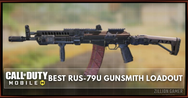 Best RUS-79U Gunsmith Loadout Attachments in COD Mobile
